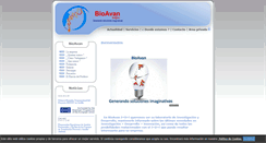 Desktop Screenshot of bioavan.com
